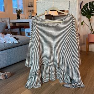 Free People high to low tunic